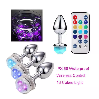 Remote Control LED Light Up Butt Plug