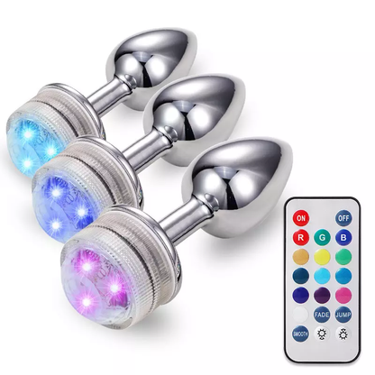 Remote Control LED Light Up Butt Plug