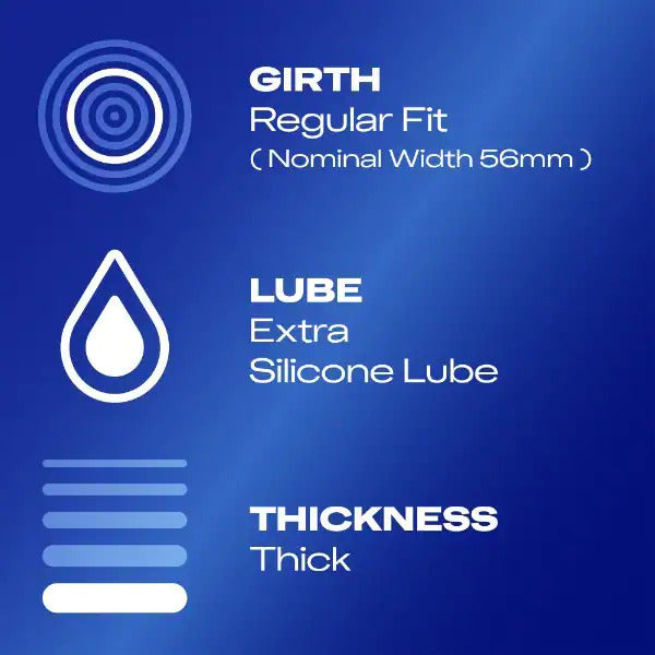 Durex Extra Safe Regular Fit Condoms 3 Pack