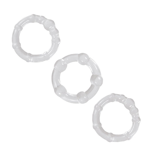 NS Novelties Renegade Intensity Rings Cockrings Clear