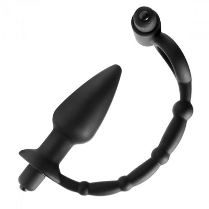 Viaticus Dual Cock Ring And Anal Plug Vibrator